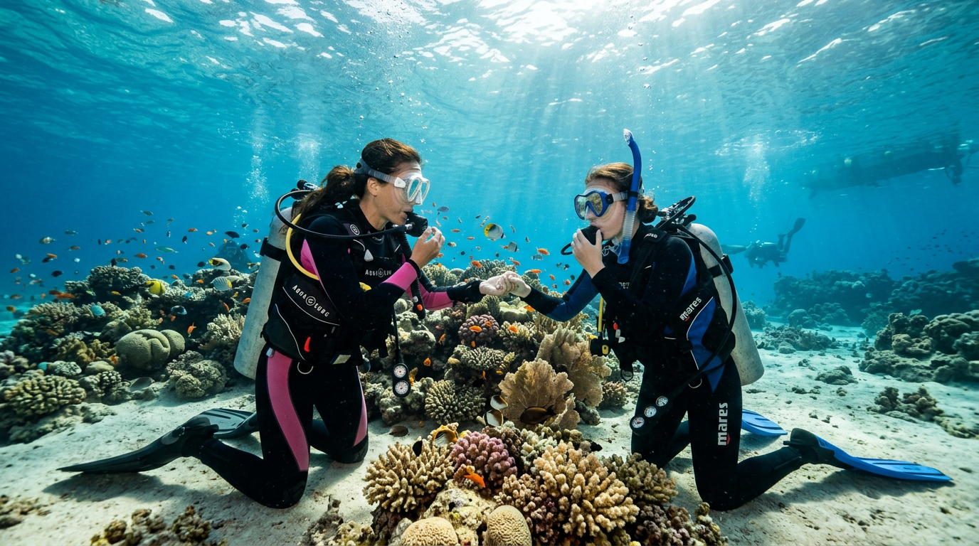 Scuba diving specialty course Red Sea
